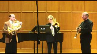 Trio for horn, trumpet, and trombone