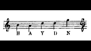 Menuet sur le nom d'Haydn