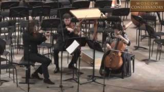 Trio for violin, viola and cello