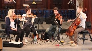 String Quartet No.1 in D major (empieza en el 23´)