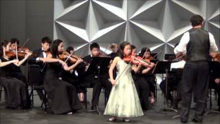 Sabrina Kim (9 olds)  Violin Concerto No. 23 - I Allegro
