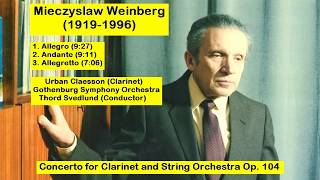 Concerto for Clarinet and String Orchestra Op. 104