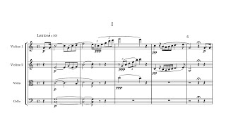 String Quartet No.2, in C major