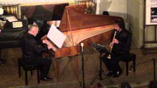 Sonata Concertante for clarinet & piano - I movement