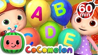 ABC Song with Balloons + More Nursery Rhymes