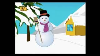 雪人不见了