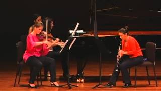 Trio for clarinet, violin, and piano