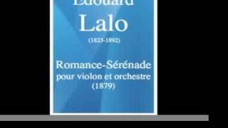 Romance-Sérénade pour violon et orchestre