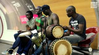 African Djembe Drummers
